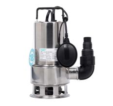 Насос дренажный садовый 0.75кВт Hmax 8.5м Qmax 200л/мин (част.до 30мм, нерж) AQUATICA (773085)