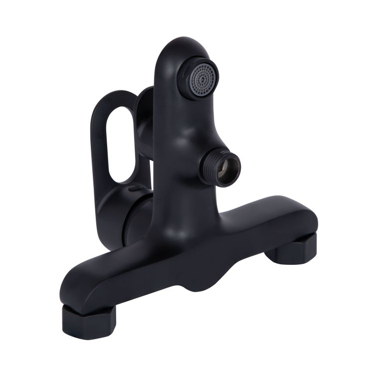 Смеситель для ванны Latwa 006 (с душевым гарнитуром) (k35) LDLAT006BLA45419 Black Lidz - 5