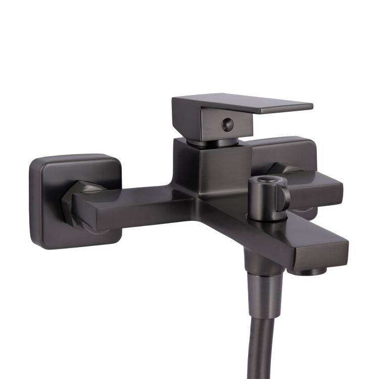 Смеситель д/ванны Gemini QTGEM259GMB45684 Gunmetal Black PVD Qtap - 3