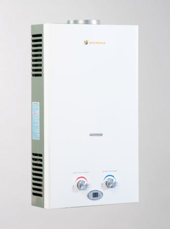 Колонка газова SAVANNA 10л (сталь 3 лсд) 2кгА нерж. - 1