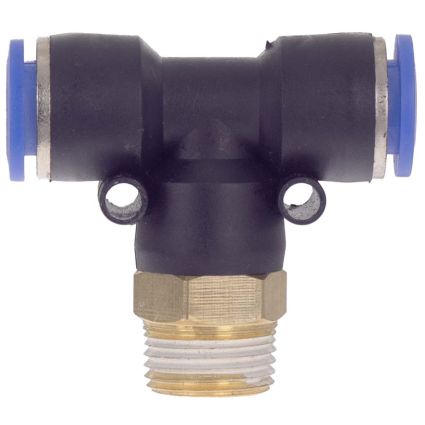 Штуцер цанговий (Т-подібний) Ø10*10*10мм МТ 3/8&amp;quot; Sigma (7027421) - 2