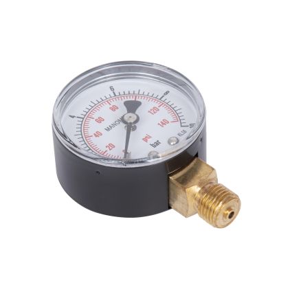 Манометр SD Plus 50мм 1/4&amp;quot;, нижнее подключение 10 бар SD17010B - 5