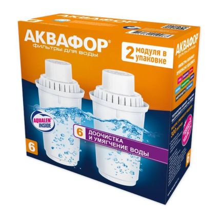 Картридж Аквафор В100-6 (комплект) (2шт) - 1