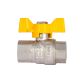 Кран шаровый SD Forte 1/2 ГГ газ - 5