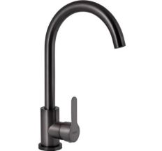 Змішувач д/кухонної мийки Pure 015F U-образний Graphite BRIPUR015FGRP Brinex