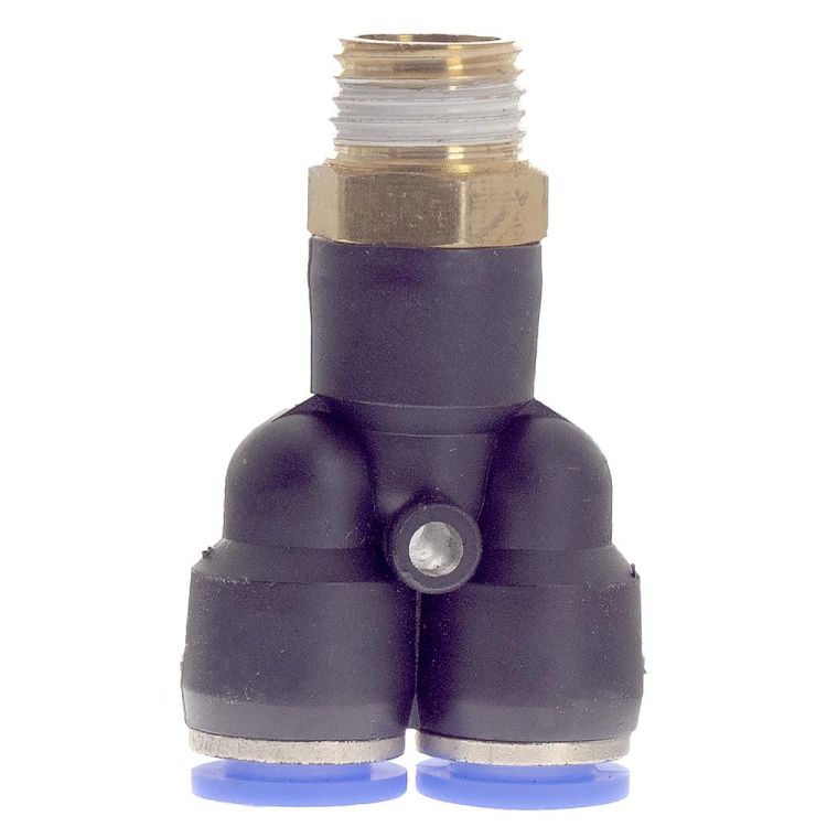 Штуцер цанговый (Y-образный) Ø8*8*8мм МТ 1/4&amp;quot; Sigma (7027811) - 2