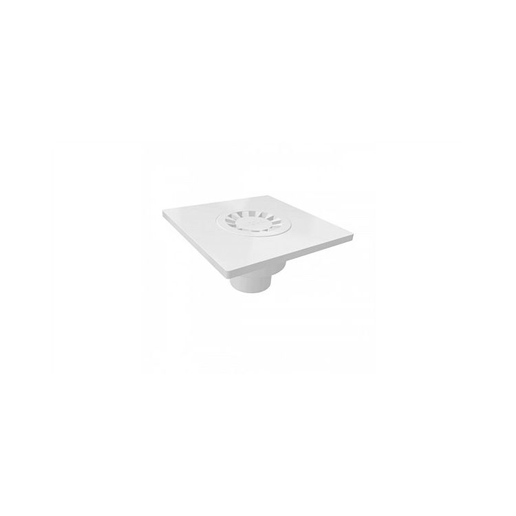 Трап 15х15 нижний Nova 5030N решетка пласт.d=50 - 1