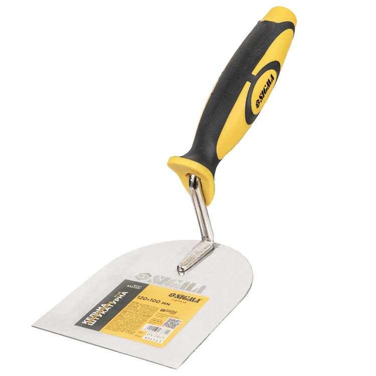 Кельма нержавеющая штукатурная Profi 120мм×100мм Sigma (8327331) - 5