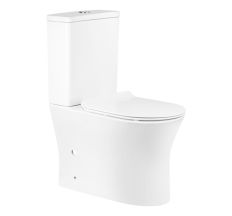 Унитаз-компакт Qtap Virgo с сидением Soft-close QT18222169ARW
