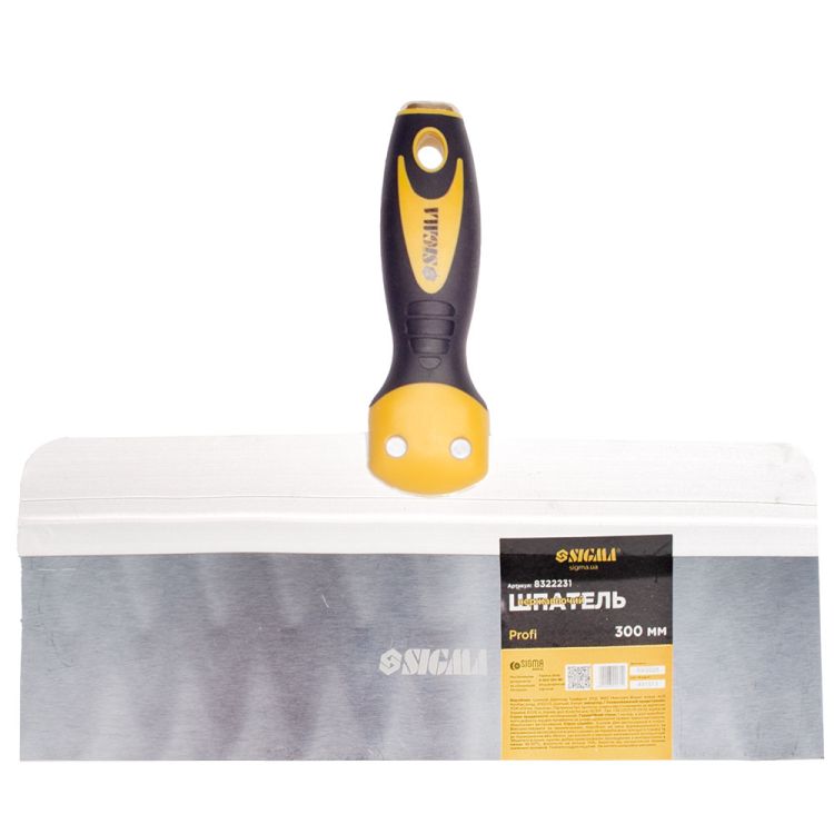 Шпатель нержавеющий Profi 300мм Sigma (8322231) - 3