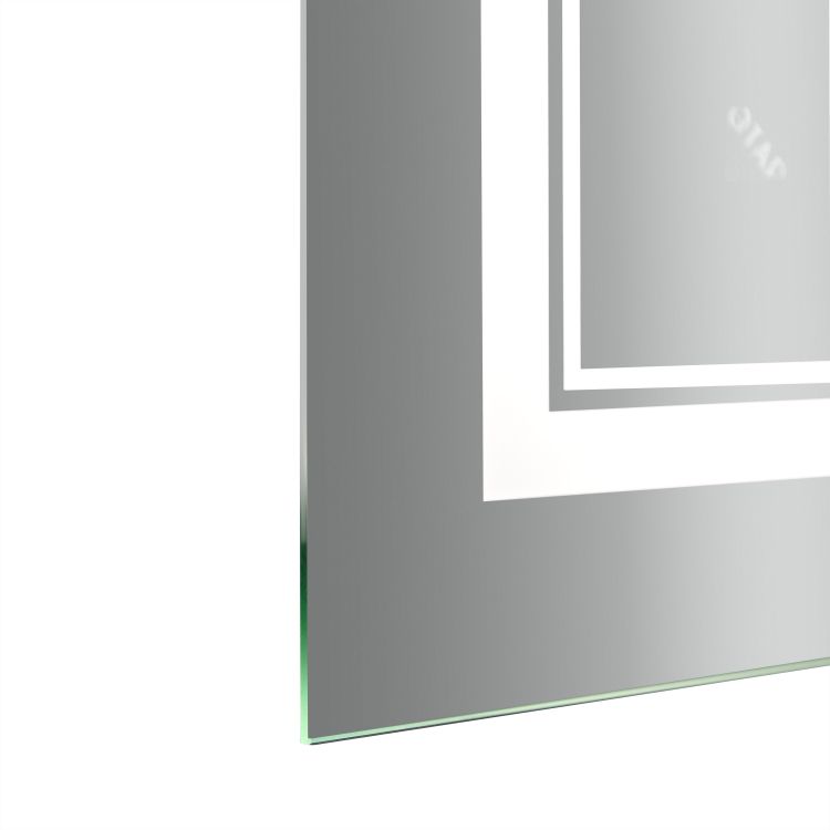 Дзеркало Qtap Cardinal (CA1) 800х500 з LED-підсвічуванням Touch, з антизапотіванням, з димером, рег. темп. кольору (3000-6500K) Reverse QT0478C5080 - 7