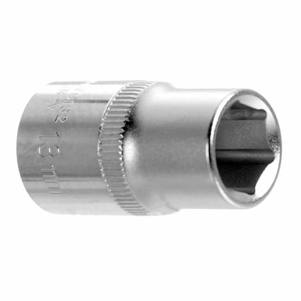 Насадка шестигранна коротка 1/2&amp;quot; 13мм CrV ULTRA (6070132) - 5