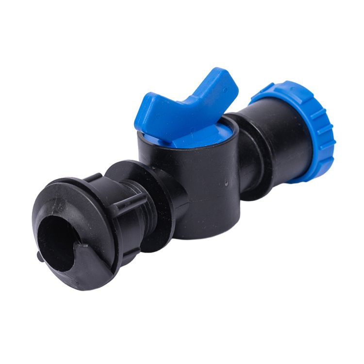 Кран для крапельної стрічки &amp;quot;туман&amp;quot; Ø32мм FLORA (5079714) - 1