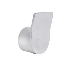 Ручка перемикача режимів Qtap (27,1x45,5x27,4) для змішувачів для ванни з литим виливом Presto Chrome QTPRE271455274CRM50519