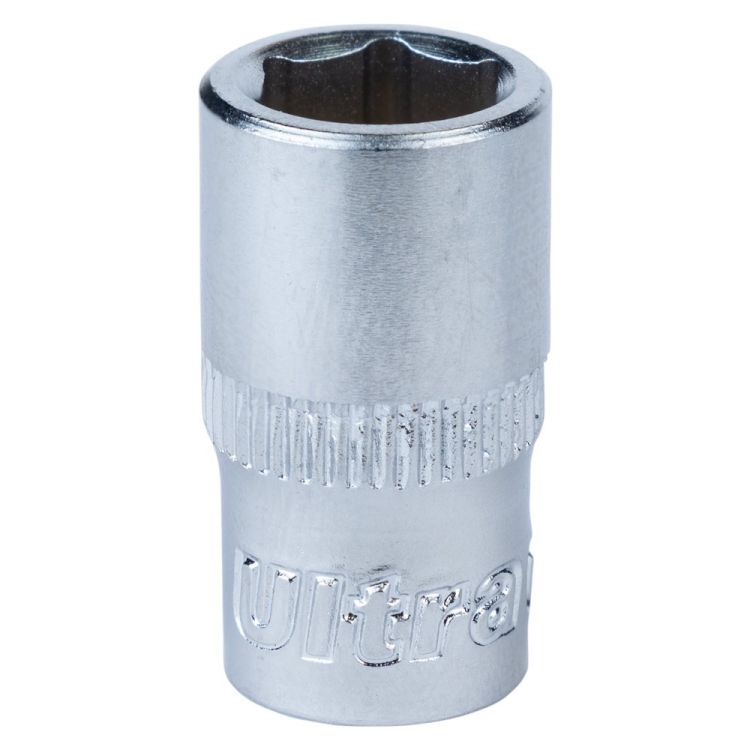 Насадка шестигранна коротка 1/4&amp;quot; 9мм CrV ULTRA (6060092) - 2