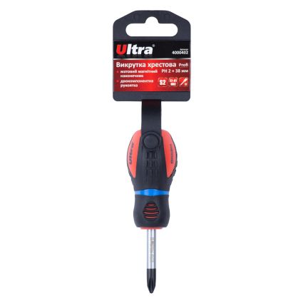 Отвертка крестовая PH 2×38мм S2 Profi ULTRA (4000402) - 5