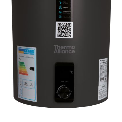 Водонагрівач електричний Thermo Alliance 80 л Black, вертикальний, сухий ТЕН 2,0 кВт D80V20J3(D)KВ - 5