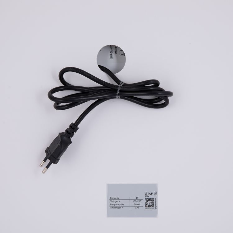 Дзеркало Qtap Cardinal (CA1) 800х500 з LED-підсвічуванням Touch, з антизапотіванням, з димером, рег. темп. кольору (3000-6500K) Reverse QT0478C5080 - 12