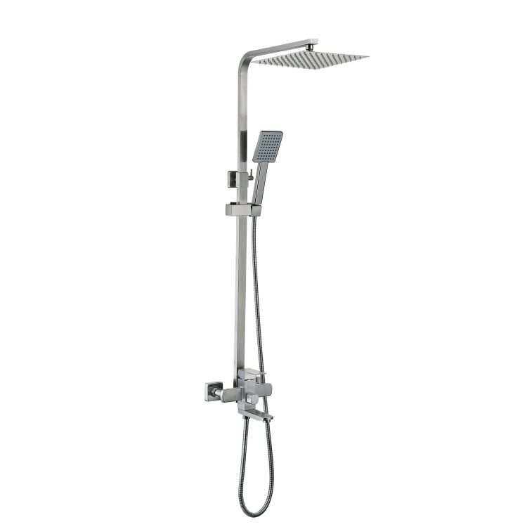 Душова система універсальна Lidz Kubis 1030 на три споживача (з виливом) (k35) LDKUB1030NKS28538 Nic - 1