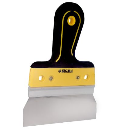 Шпатель нержавіючий фасадний Profi 150мм Sigma (8322311) - 6