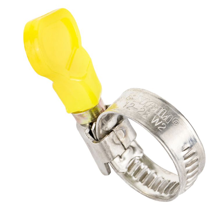 Хомут червячный нержавеющий с бабочкой 9мм D12-22мм 25шт Sigma (2512031) - 2