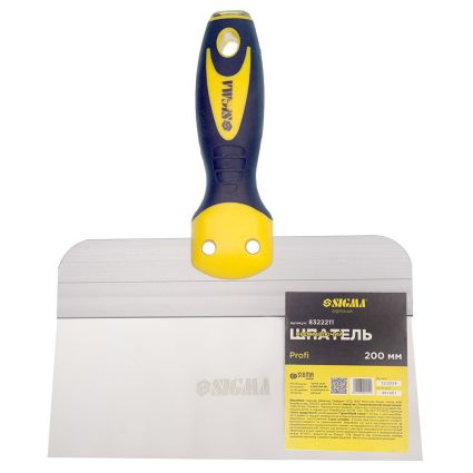 Шпатель нержавіючий Profi 200мм Sigma (8322211) - 3