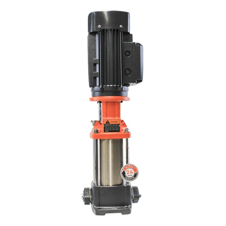 Насос центробежный многоступенчатый вертикальный 380В 2.2кВт H 182(133)м Q 75(50)л/мин нерж LEO 3.0 (7710803) - 8