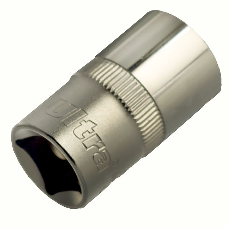 Насадка шестигранная короткая 1/2&amp;quot; 16мм CrV ULTRA (6070162) - 6