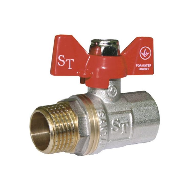 Кран шар.3/4&amp;quot; нв чм SANTAN (эконом) - 1