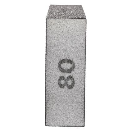 Шліфувальна Губка чотиристороння 100х70х25мм P80 Sigma (9130651) - 3