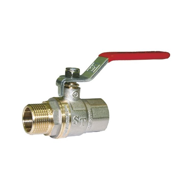 Кран шар.1&amp;quot; нв чр SANTAN (усиленный) Premium - 1