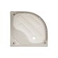 Душова кабіна Lidz Latwa SC90x90.SAT.HIGH.FR, скло Frost 4 мм + піддон з панеллю Kapielka - 13