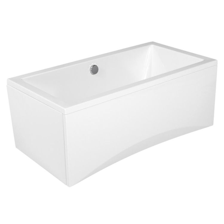 Ванна акриловая Cersanit INTRO 160х75 с ножками и креплением - 1