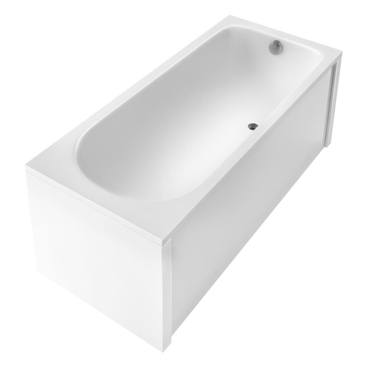 Ванна акрілова Colombo Акцент 150х70 без ніг SWP125000N - 3