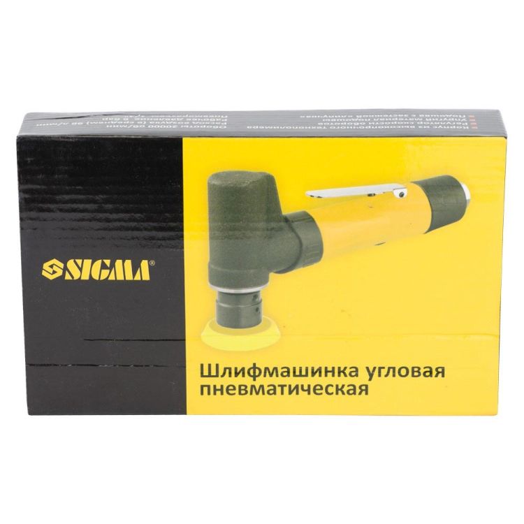 Шлифмашинка угловая пневматическая 75мм Sigma (6733521) - 8