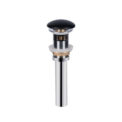 Донный клапан для раковины Qtap LT-PU03 с переливом - 1
