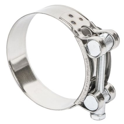 Хомут силовой нержавеющий 22мм Ø64-67мм SIGMA (2508201) - 1