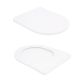 Унитаз-компакт Stork WHI 2179P безободковый, Q-tap - 8