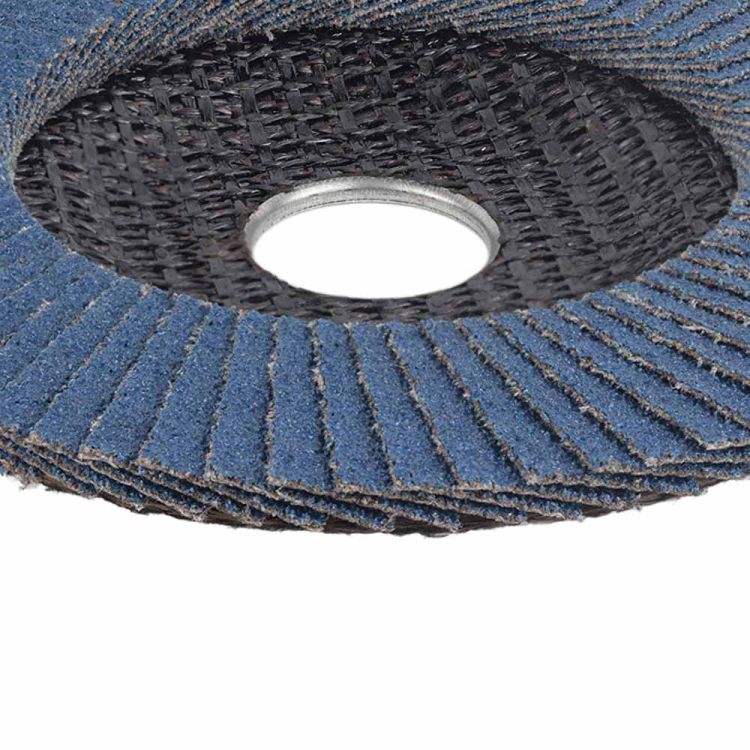 Круг пелюстковий торцевій Т27 (прямий) ZA Ø125мм Р60 Sigma (9173031) - 5