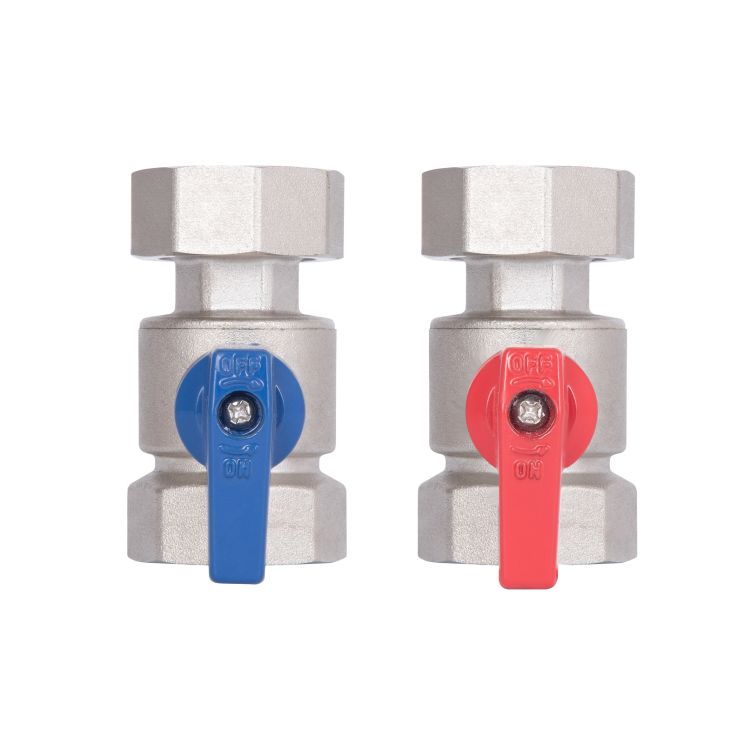 Комплект кранів прямих кульових 1&amp;quot;вв з накидною гайкою Standart TAS262RBW25 Thermo Alliance - 7