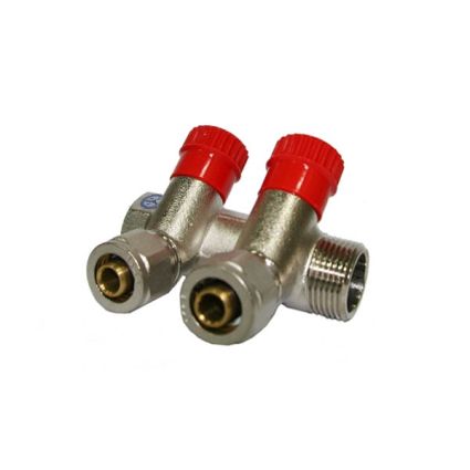 Коллектор 16 * 3/4 2-выходы с перекрытием SANTAN - 1