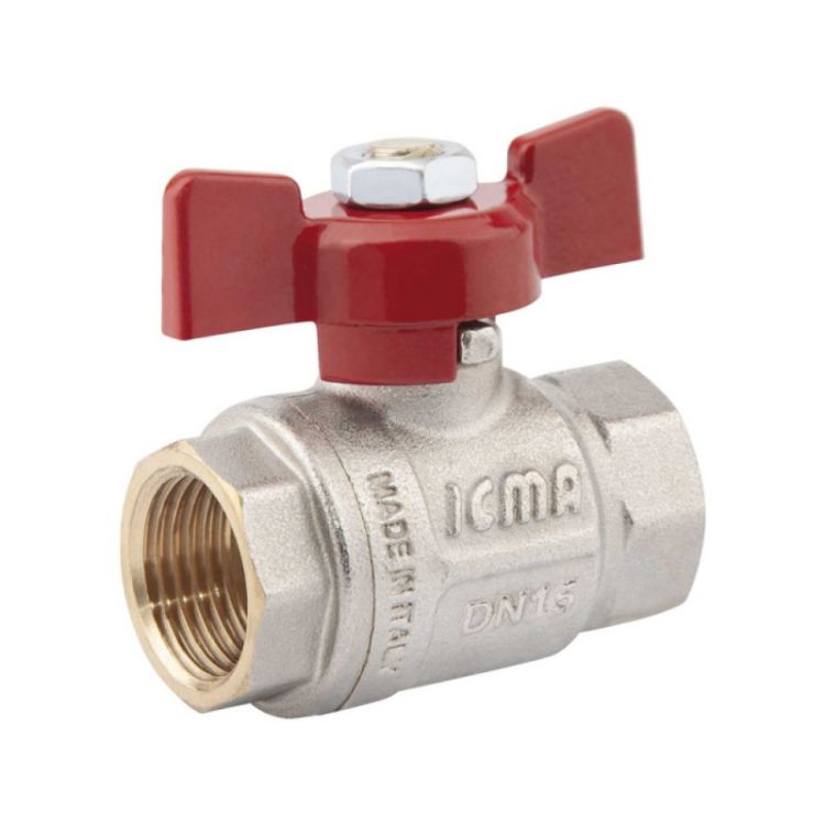 Кран шаровой Icma 1&amp;quot; прямой №349 - 1