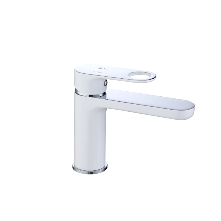 Смеситель для раковины Jay QTJAY270CRW45551 Chrome/White Qtap - 1