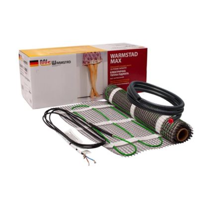 Нагрів мат на основі двужил. кабелю 220 Вт/1.50 кв.м &amp;quot;Warmstad&amp;quot; WSM - 1