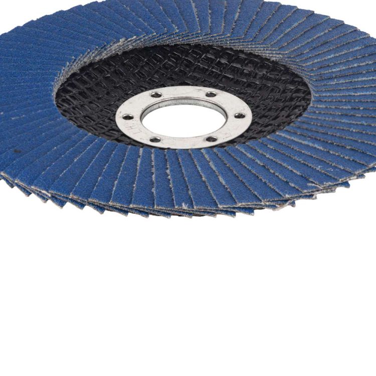 Круг пелюстковий торцевій Т27 (прямий) ZA Ø125мм P120 Sigma (9173061) - 6