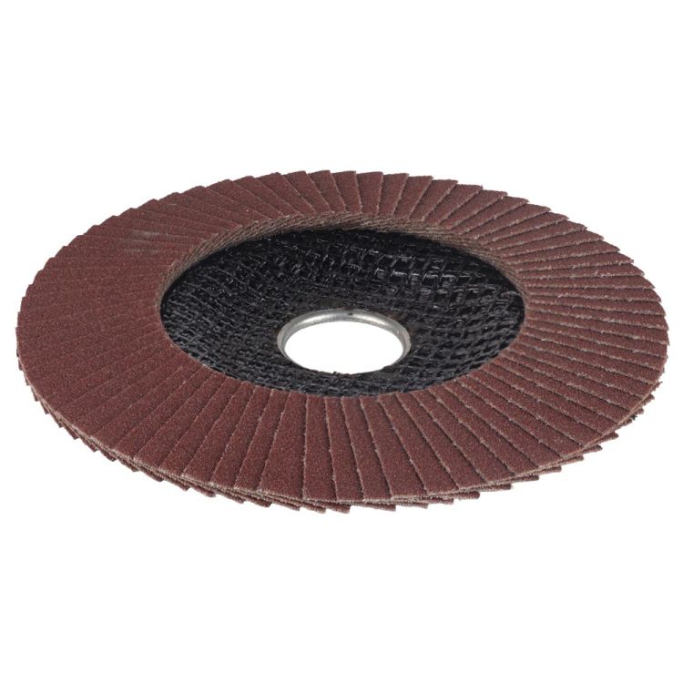 Круг пелюстковий торцевій Т29 (конічний) Ø125мм P150 Sigma (9172671) - 4