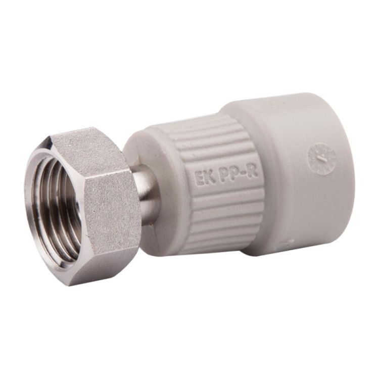 Переход с металлической вставкой и НГ Ekoplastik 20x1/2&amp;quot; - 1