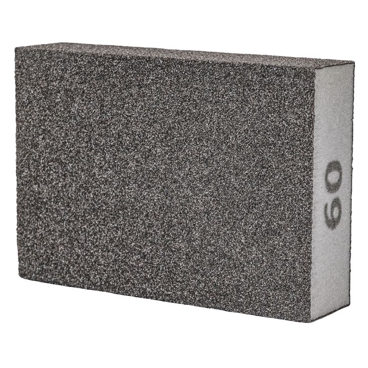 Шліфувальна Губка чотиристороння 100х70х25мм Р60 Sigma (9130641) - 2