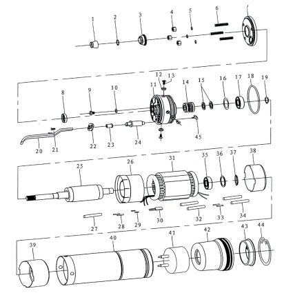 Насос погр відцентр Ø80 0.25кВт 42(16)м 5(45)л/хв 1.5м кабель 777101 - 2