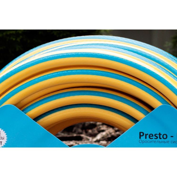 Шланг поливочный Presto-PS садовый Limonad диаметр 3/4 дюйма, длина 30 м (3/4 G H 30) - 6